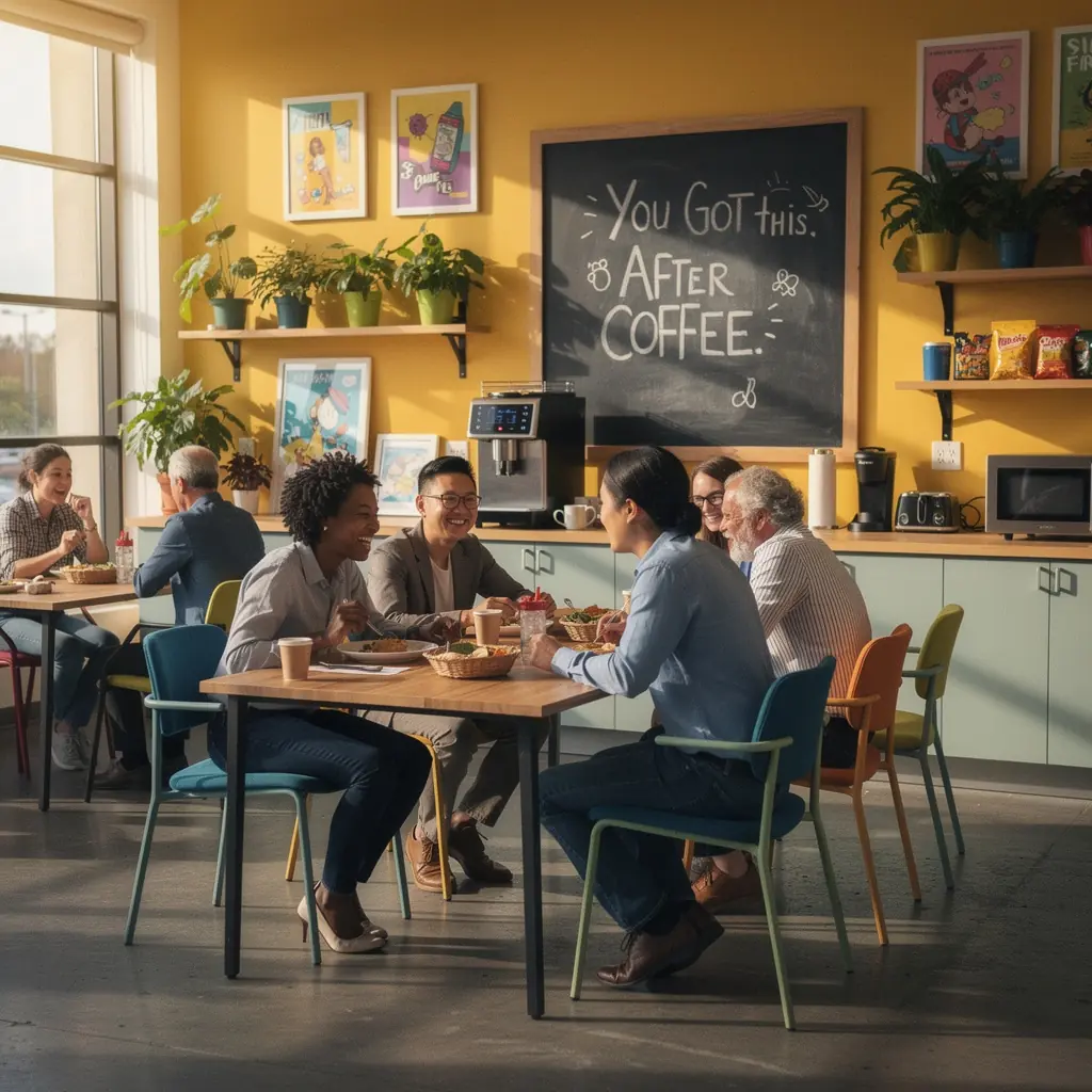 Recepcja z wyraźnym oznakowaniem i dostępem dla osób z niepełnosprawnościami.